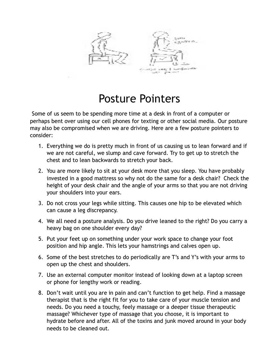 posture-pointers